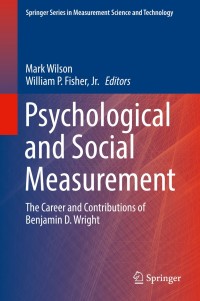 Cover image: Psychological and Social Measurement 9783319673035