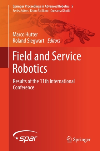 صورة الغلاف: Field and Service Robotics 9783319673608