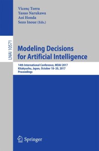 Immagine di copertina: Modeling Decisions for Artificial Intelligence 9783319674216