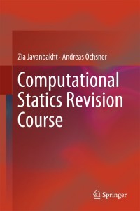 Cover image: Computational Statics Revision Course 9783319674612