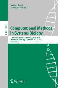 Imagen de portada: Computational Methods in Systems Biology 9783319674704