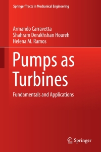 Cover image: Pumps as Turbines 9783319675060