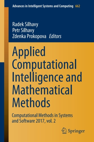 Titelbild: Applied Computational Intelligence and Mathematical Methods 9783319676203
