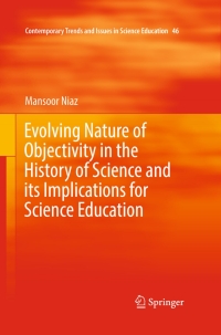 Cover image: Evolving Nature of Objectivity in the History of Science and its Implications for Science Education 9783319677255