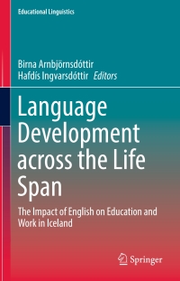 Cover image: Language Development across the Life Span 9783319678030