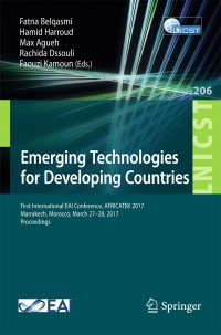 Imagen de portada: Emerging Technologies for Developing Countries 9783319678368