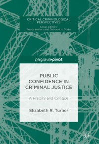 Cover image: Public Confidence in Criminal Justice 9783319678962