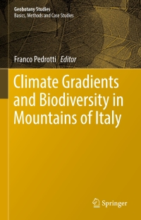 Imagen de portada: Climate Gradients and Biodiversity in Mountains of Italy 9783319679662