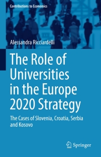 Titelbild: The Role of Universities in the Europe 2020 Strategy 9783319680057