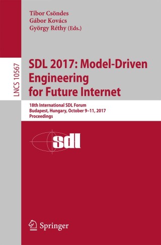 Imagen de portada: SDL 2017: Model-Driven Engineering for Future Internet 9783319680149