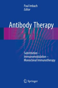 Cover image: Antibody Therapy 9783319680378