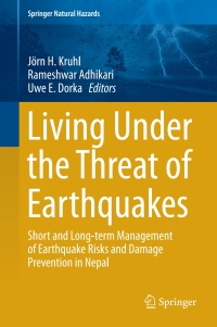 صورة الغلاف: Living Under the Threat of Earthquakes 9783319680439