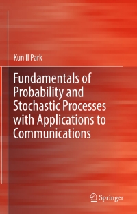 Imagen de portada: Fundamentals of Probability and Stochastic Processes with Applications to Communications 9783319680743