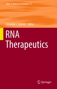 Cover image: RNA Therapeutics 9783319680903