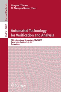 Immagine di copertina: Automated Technology for Verification and Analysis 9783319681665
