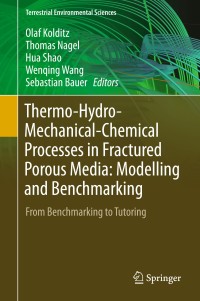 Immagine di copertina: Thermo-Hydro-Mechanical-Chemical Processes in Fractured Porous Media: Modelling and Benchmarking 9783319682242