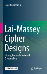 Cover image: Lai-Massey Cipher Designs 9783319682723