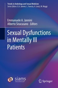 Cover image: Sexual Dysfunctions in Mentally Ill Patients 9783319683058