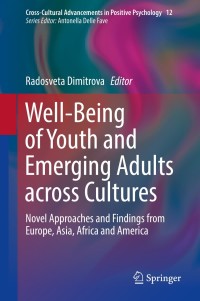 Omslagafbeelding: Well-Being of Youth and Emerging Adults across Cultures 9783319683621