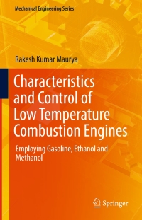 Titelbild: Characteristics and Control of Low Temperature Combustion Engines 9783319685076