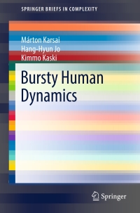 Titelbild: Bursty Human Dynamics 9783319685380