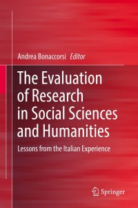 Cover image: The Evaluation of Research in Social Sciences and Humanities 9783319685533