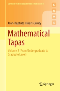 Cover image: Mathematical Tapas 9783319686301