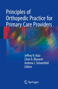 Cover image: Principles of Orthopedic Practice for Primary Care Providers 9783319686608