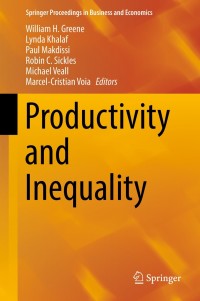 Cover image: Productivity and Inequality 9783319686776