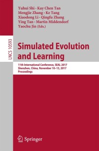 Cover image: Simulated Evolution and Learning 9783319687582
