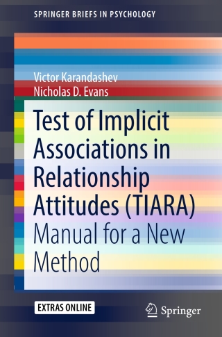Immagine di copertina: Test of Implicit Associations in Relationship Attitudes (TIARA) 9783319687674