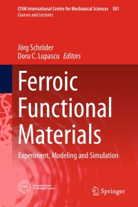 Titelbild: Ferroic Functional Materials 9783319688817