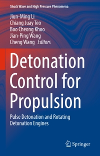 Titelbild: Detonation Control for Propulsion 9783319689050