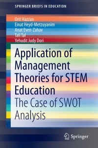 Cover image: Application of Management Theories for STEM Education 9783319689494