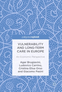 Immagine di copertina: Vulnerability and Long-term Care in Europe 9783319689685