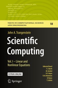 Cover image: Scientific Computing 9783319691046