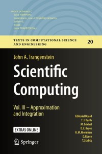 Cover image: Scientific Computing 9783319691091