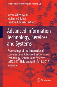 Cover image: Advanced Information Technology, Services and Systems 9783319691367