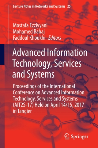 Imagen de portada: Advanced Information Technology, Services and Systems 9783319691367