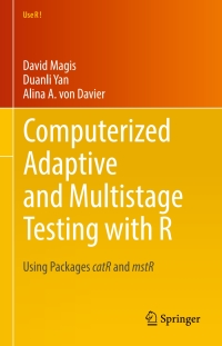 Cover image: Computerized Adaptive and Multistage Testing with R 9783319692173