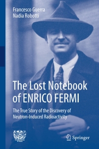 Cover image: The Lost Notebook of ENRICO FERMI 9783319692531