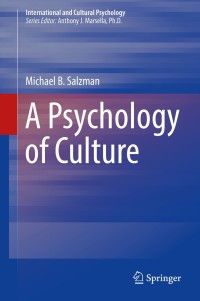 Cover image: A Psychology of Culture 9783319694184