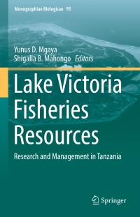 Cover image: Lake Victoria Fisheries Resources 9783319696553