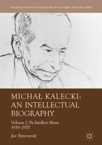 Omslagafbeelding: Michał Kalecki: An Intellectual Biography 9783319696638