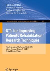Cover image: ICTs for Improving Patients Rehabilitation Research Techniques 9783319696935