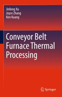 Titelbild: Conveyor Belt Furnace Thermal Processing 9783319697291