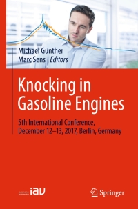 Cover image: Knocking in Gasoline Engines 9783319697598
