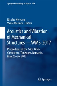 Immagine di copertina: Acoustics and Vibration of Mechanical Structures—AVMS-2017 9783319698229