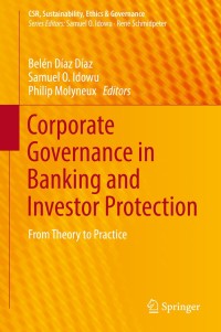 Cover image: Corporate Governance in Banking and Investor Protection 9783319700069