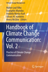 Imagen de portada: Handbook of Climate Change Communication: Vol. 2 9783319700656